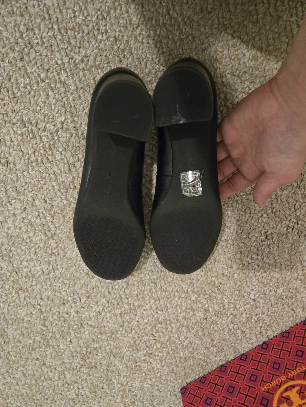 Tory Burch Black Heels